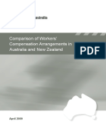 Annex A Comparison - of - Workers - Compensation - Arrangements - in - Aust - and - NZ - 2008 PDF