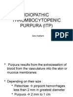 Idiopathic Thrombocytopenic Purpura (Itp)