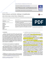 Recent Advances and Further Challenges in Lyophilization. Kasper Et Al.