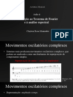  Introdução ao Teorema de Fourier e à análise espectral