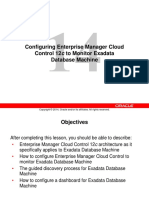 Configuring Enterprise Manager Cloud Control 12c To Monitor Exadata Database Machine
