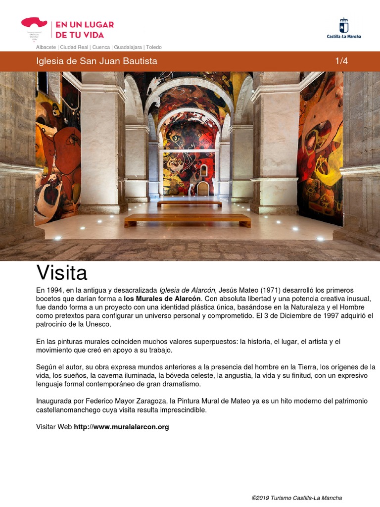 Guía Iglesia de San Juan Bautista | PDF | Turismo y Ocio | Religión y ...