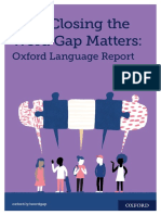 Why the Word Gap Matters: Key Findings from the Oxford Language Report