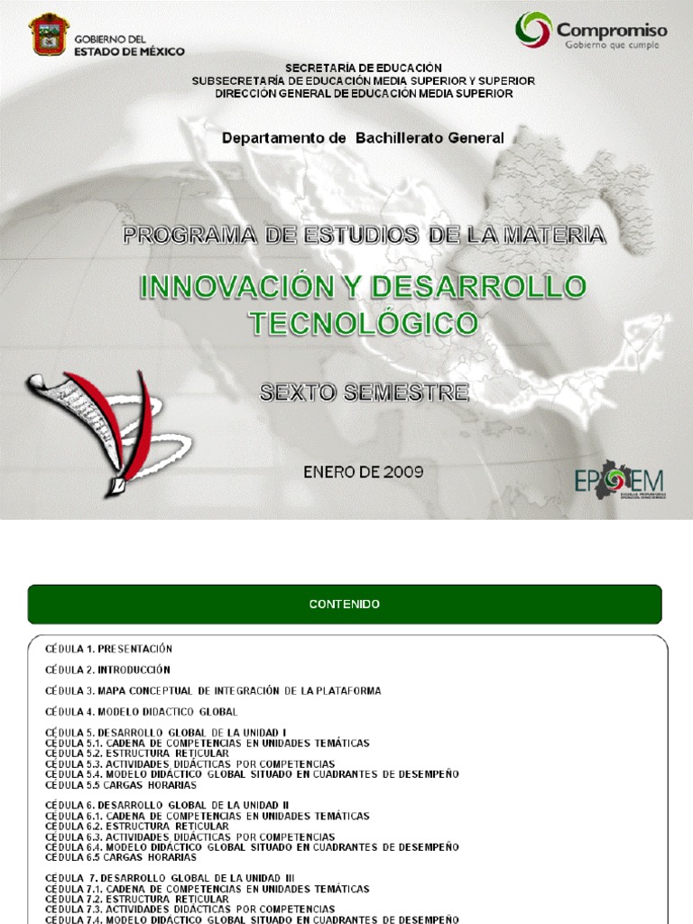 Innovacion y Desarrollo Tecnologico PDF | PDF
