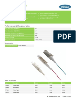 Fibre Pigtails LC Om3: Technical Informa On