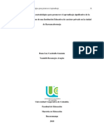 Diseño de una estrategia metodológica para promover el aprendizaje significativo de la Química en el grado Décimo de una Institución Educativa de carácter privado en la ciudad de Barrancabermeja