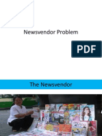 Newsvendor Problem (1)