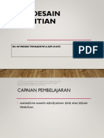 Temu 2 Jenis - Atau - Desain - Penelitian - Trisna PDF