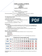 Sharda Global School: Number of Outcomes Favourable To A P Number of All Possible Outcomes of The Experiment