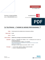 FICHE 3. NumeriFOS - RFI - Affaires - 006 - Teletravail - Enseignant PDF