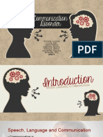 Communication Disorder PDF