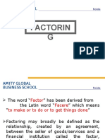 Factorin G: Amity Global Business School Amity Global Business School