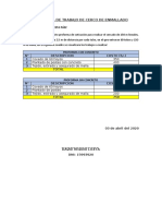 Proforma de Trabajo de Cerco de Enmallado