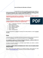 Sistema de Evaluación Alternativo Al ExamenSEA PDF