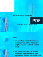 BIOMECANICĂ ARTICULARĂ Curs 2