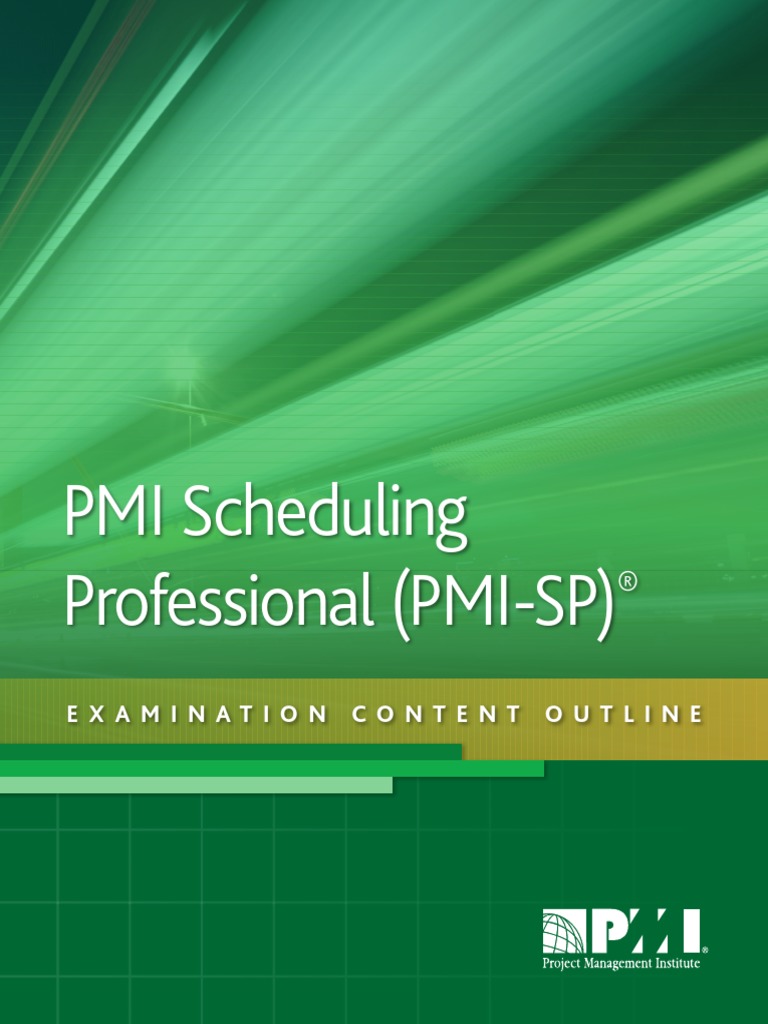 Scheduling professional exam outline pdf pdf project management