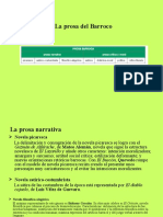 Unidad 14 Apóstrofe XXI - El Barroco - La Prosa y El Teatro