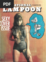 (National Lampoon, April 1970 (Vol. 1 No. 1 - Sexy Cover Issue ...