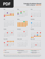 Calendario Genérico Máster PDF