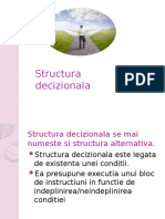 Structura Decizionala