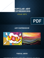 Popular Art Expressions: Visual Arts