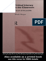 Wendy Morgan - Critical Literacy in The Classroom - The Art of The Possible (1997)