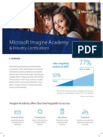 Microsoft Imagine Academy: & Industry Certifications