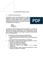 MANTENIMIENTO DEL FILTRO - Doc3