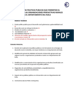 Políticas públicas fomentan desarrollo rural Huila