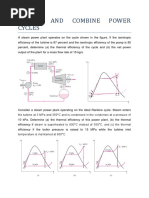 Vapour and Combine Power Cycles