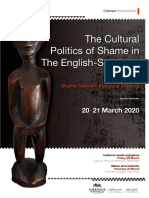 The Cultural Politics of Shame in The English-Speaking World