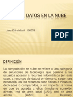 Base de Datos en La Nube