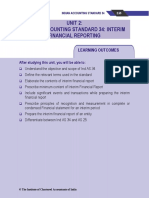 Unit 2: Indian Accounting Standard 34: Interim Financial Reporting