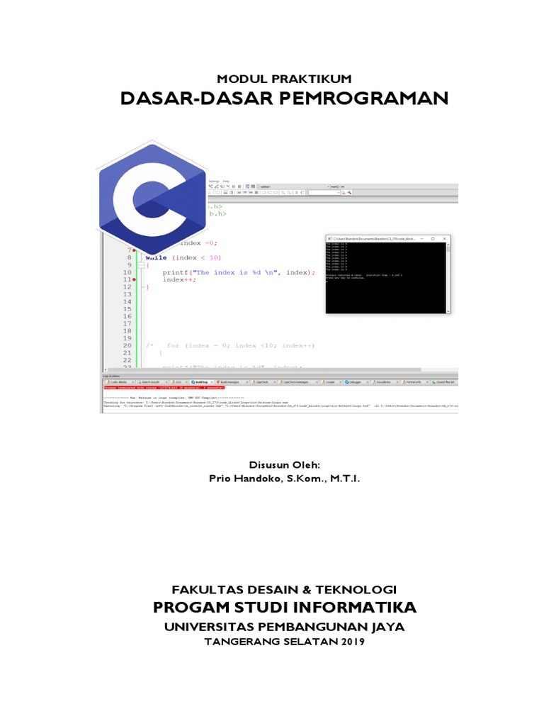 Struktur dan I/O dalam Pemrograman C | PDF | Komputer