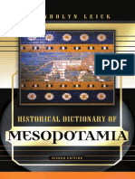 Historical Dictionary of Mesopotamia by Gwendolyn Leick PDF