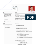 Curriculum Vitae: Rizqy Mahardika Paba