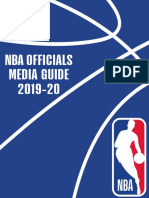 2019 20 NBA Officials Guide