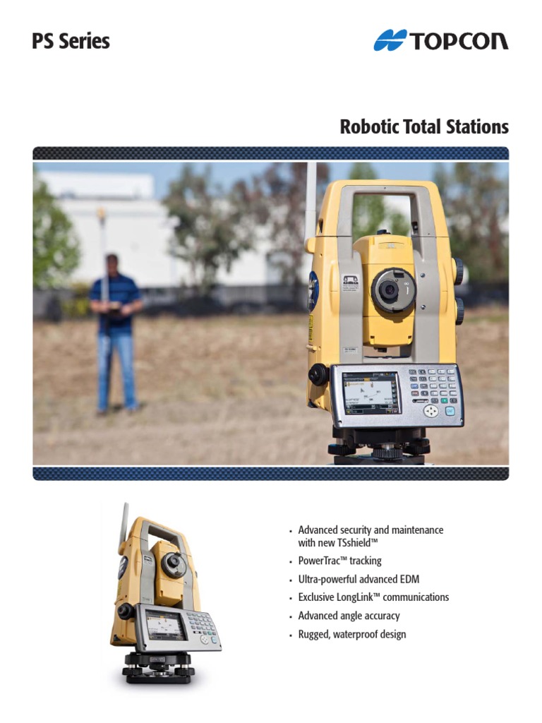 PS Series: Robotic Total Stations | PDF | Computer Keyboard | Usb
