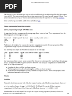 Linear Programming Formulation Examples PDF