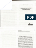 Dora Laino. Aspectos Psicosociales Del Aprendizaje PDF