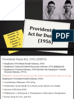 Provident Fund Act