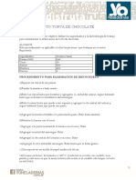 Torta de Chocolate PDF
