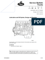 Service Bulletin Trucks: Lubrication and Oil System, Design and Function