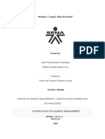 Evidence 5 Supply Chain Flowchart": Present by