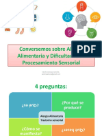 Alergia Alimentaria y Dificultades de Procesamiento Sensorial