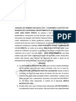 Memorial Ejecutivo de Accion Cambiaria Cheque PDF