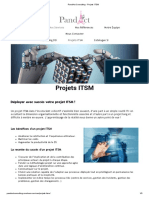 PandAct Consulting - Projets ITSM
