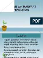 1. tujuan dan manfaat penelitian