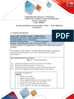 Ingles- Activities guide and evaluation rubric - Unit 1 - Task 2 - Writing Production.pdf