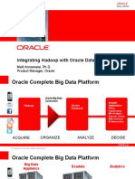 Integrating Hadoop With Oracle Database